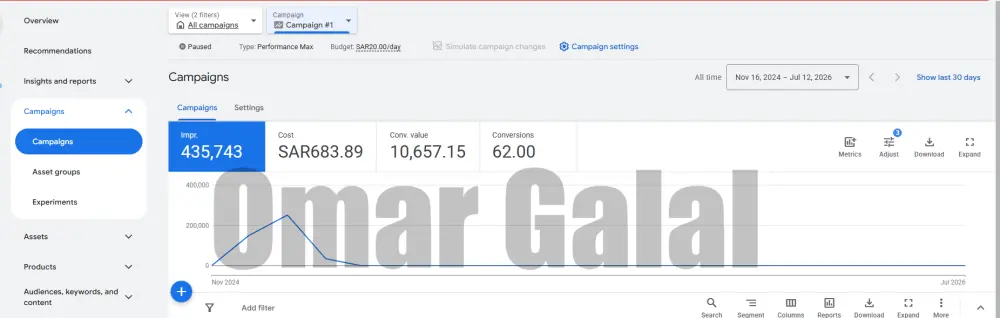 انشاء حملات جوجل ادز Google ads