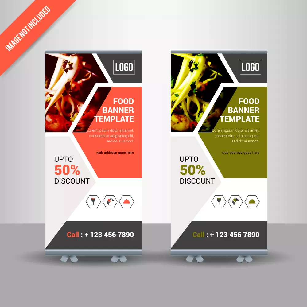 تصميم رول أب، بانر ، بوستات سوشيال ميديا