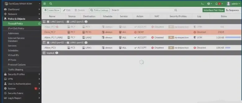 الإعداد الاحترافي وتأمين شبكات الشركات بأجهزة FortiGate (Fortinet Firewall)