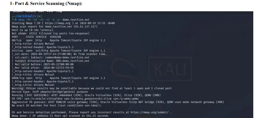 فحص و اختبار مواقع الويب و اكتشاف الثغرات (owasp top 10)
