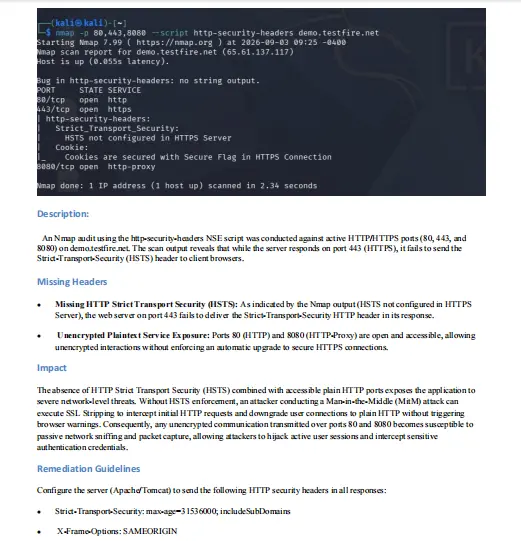 HTTP Security Headers & Web Server Hardening