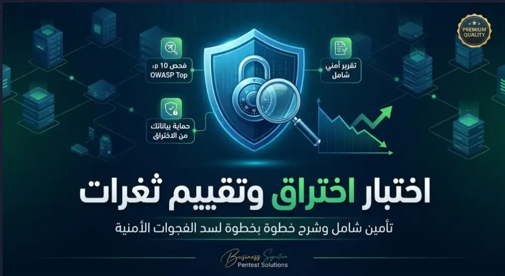 اختبار اختراق واقعي لموقعك واكتشاف الثغرات قبل استغلالها