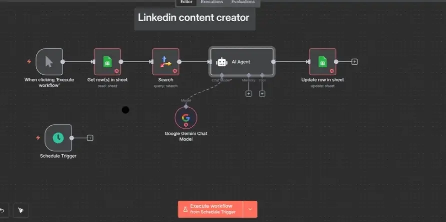 سأقوم بإنشاء Automation بسيطة باستخدام n8n لتوفير وقتك