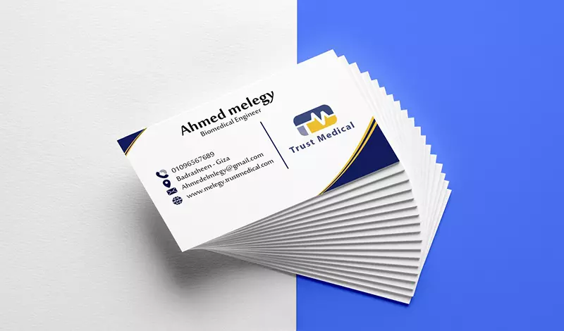 تصميم كارت شخصى ( بطاقة عمل ) - تصميم ID