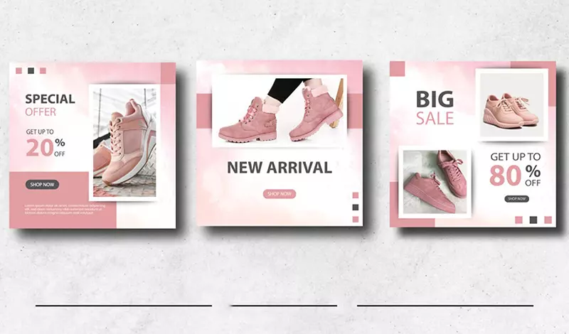 تصميمات سوشيال ميديا ( فيس بوك - انستجرام )