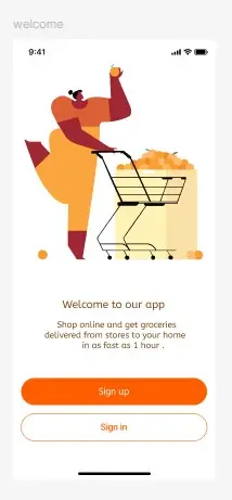 تصميم وتطوير تطبيق موبايل باستخدام Flutter.