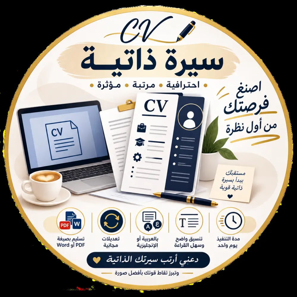 هكتبلك سيرة ذاتية احترافية تناسب مجال شغلك وتزود فرصتك في القبول