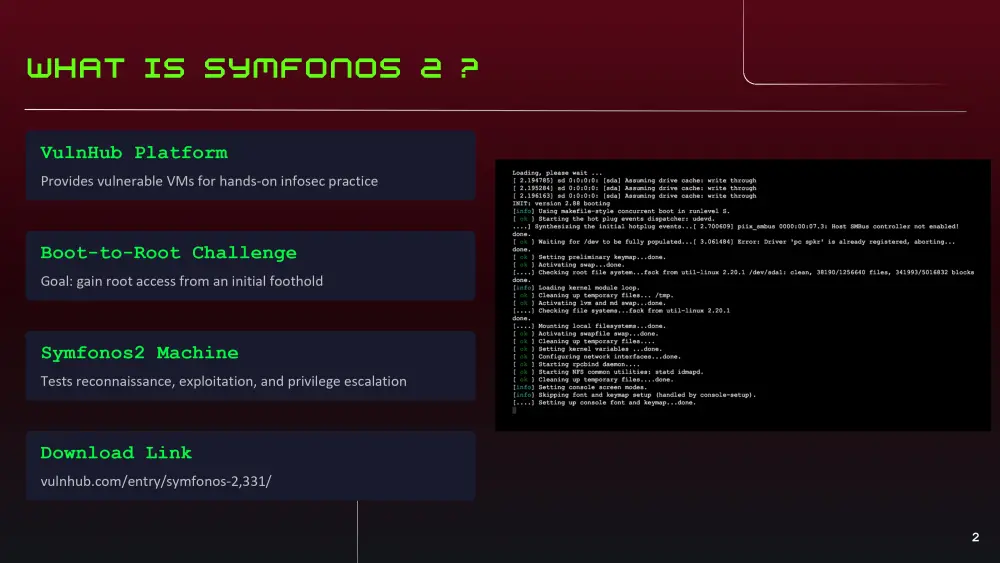 اختبار اختراق عملي (Penetration Testing) لسيرفر Linux – من اكتشاف الثغرات إلى صلاحيات Root مع تقرير أمني مفصل
