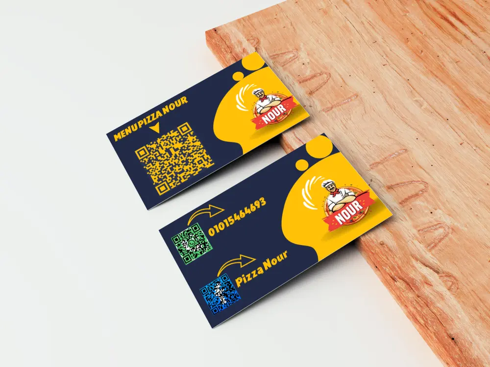 تصميم كروت شخصية (Business Cards) احترافية وعصرية