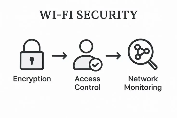 إعداد دليل أمان شبكات الـ WiFi الاحترافي (WiFi Security Guide)