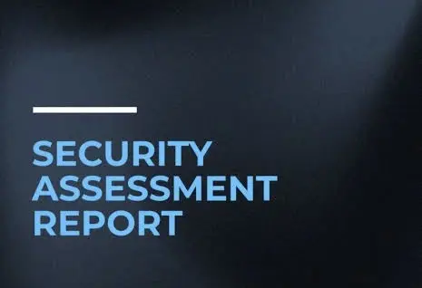 Security assessment report for small business