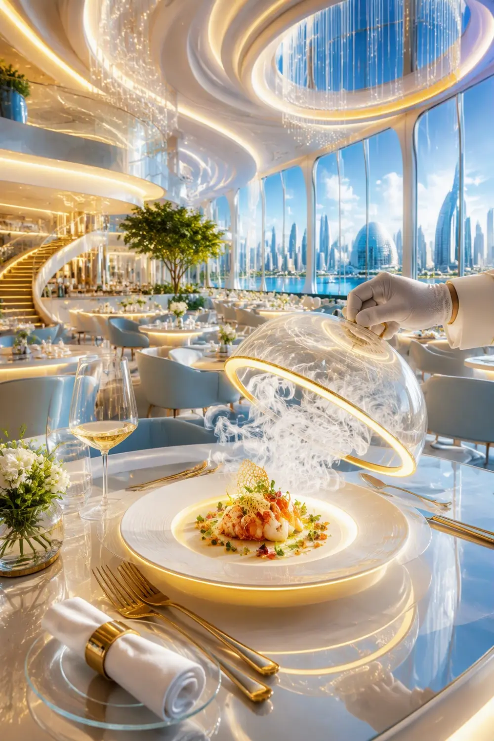 سأصمم لك بوستر إعلاني فخم للمطاعم والمنتجعات بأسلوب Fine Dining خلال 48 ساعة