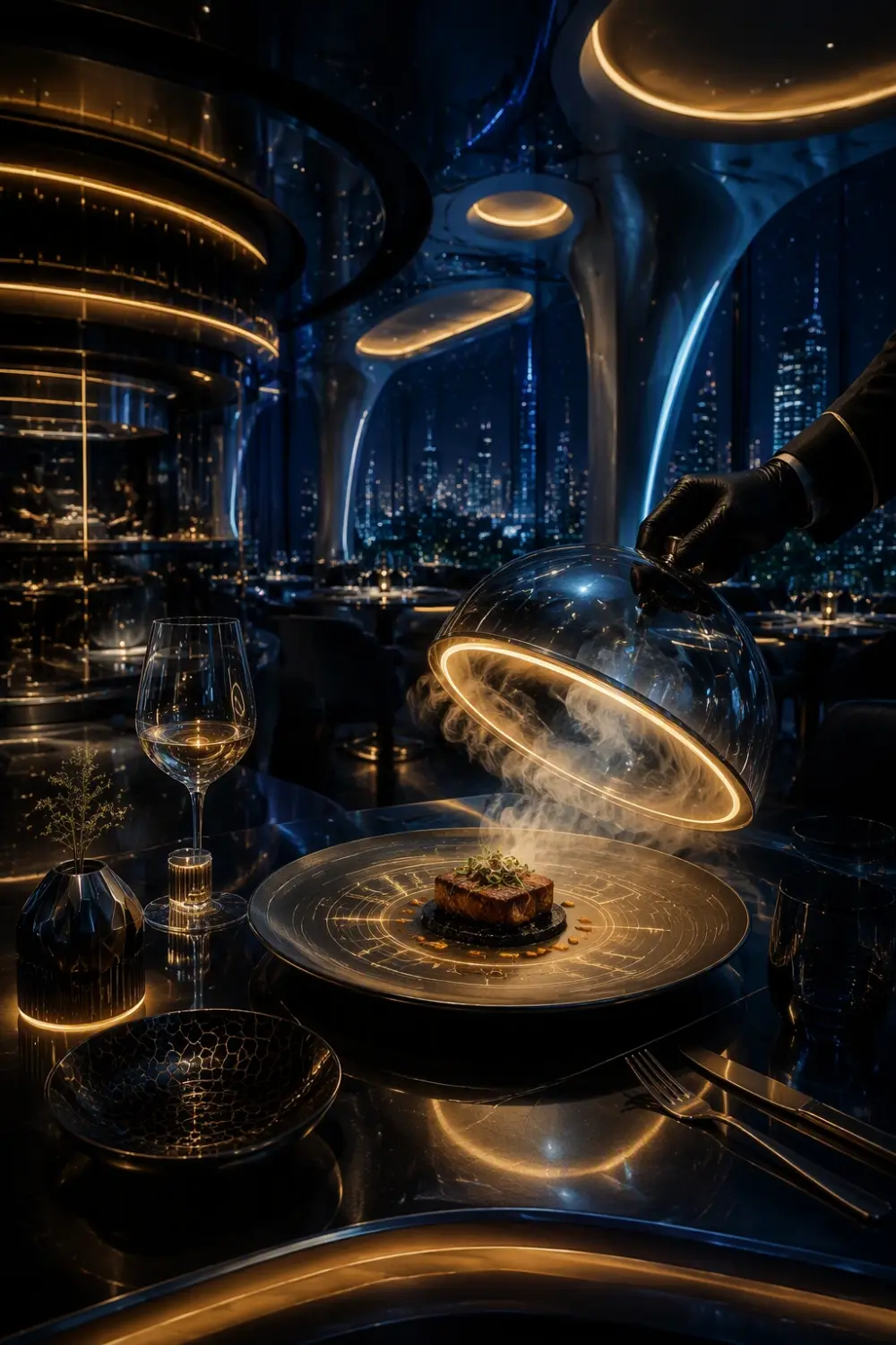 سأصمم لك بوستر إعلاني فخم للمطاعم والمنتجعات بأسلوب Fine Dining خلال 48 ساعة