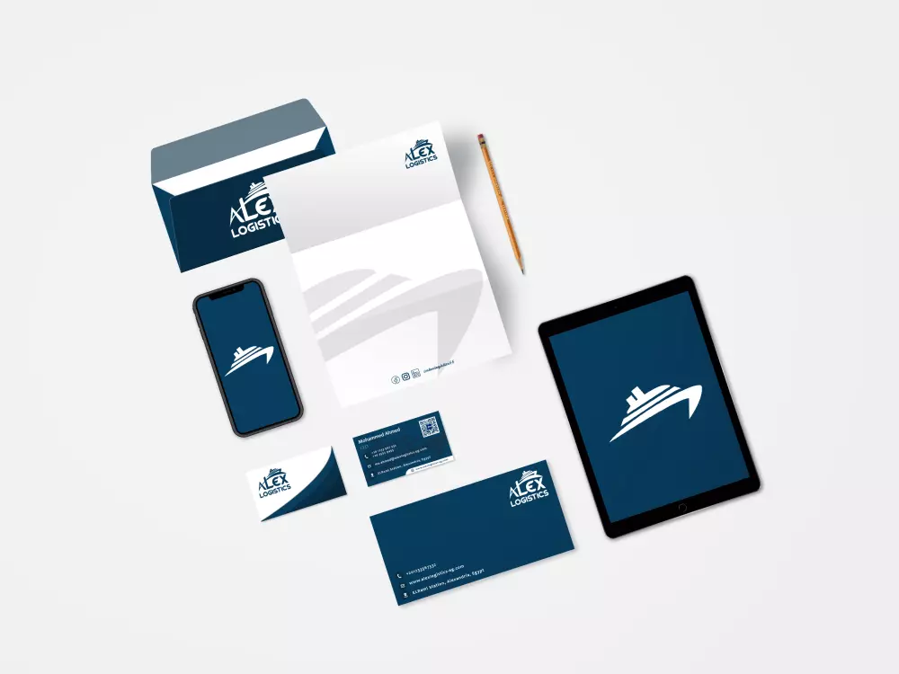 سوف أصمم لك هوية بصرية كاملة و علامات تجارية مميزة بلمسة عصرية