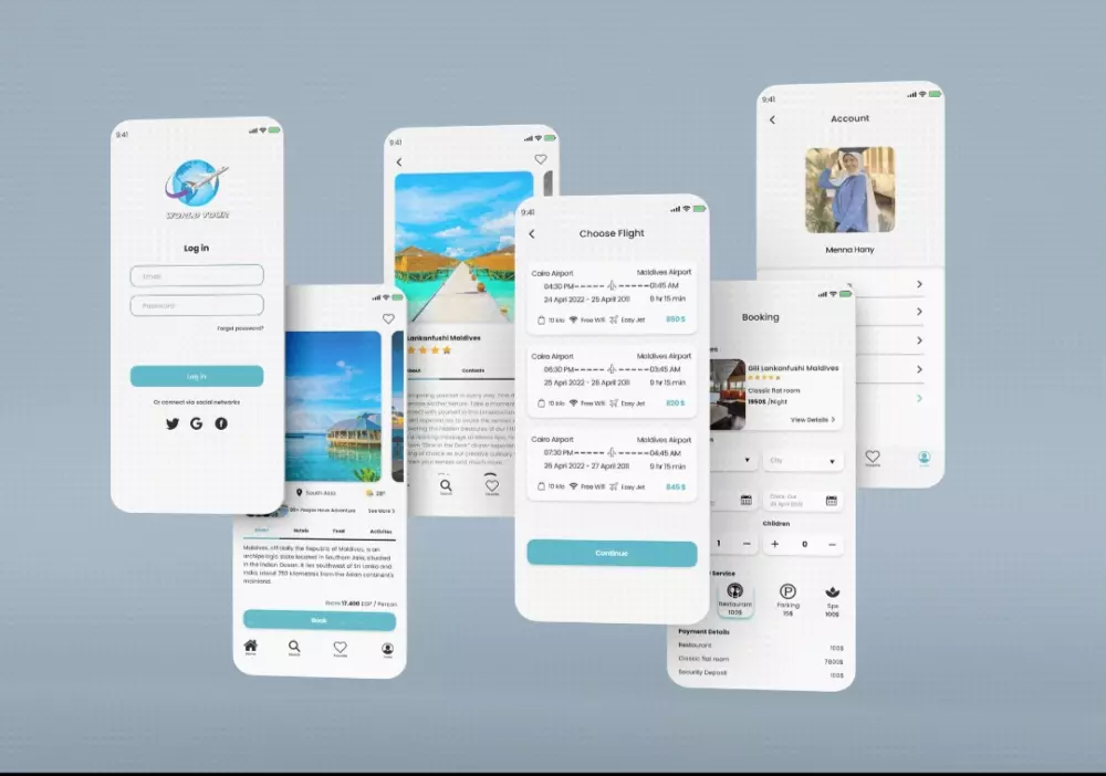 Mobile app & website