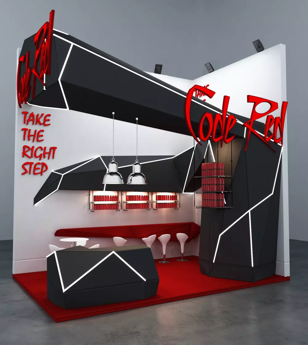 تصميم أكشاك Booth design