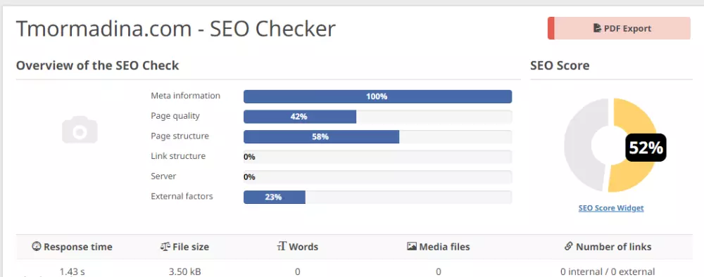 فحص و أكتشاف مشاكل المواقع والمدونات بدقة عالية
