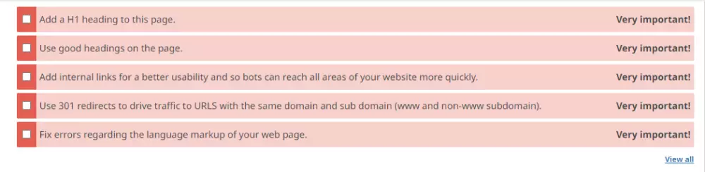فحص و أكتشاف مشاكل المواقع والمدونات بدقة عالية