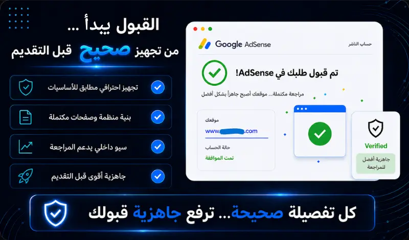 إنشاء مدونة بلوجر احترافية بتجهيز صحيح يرفع فرص القبول في أدسنس