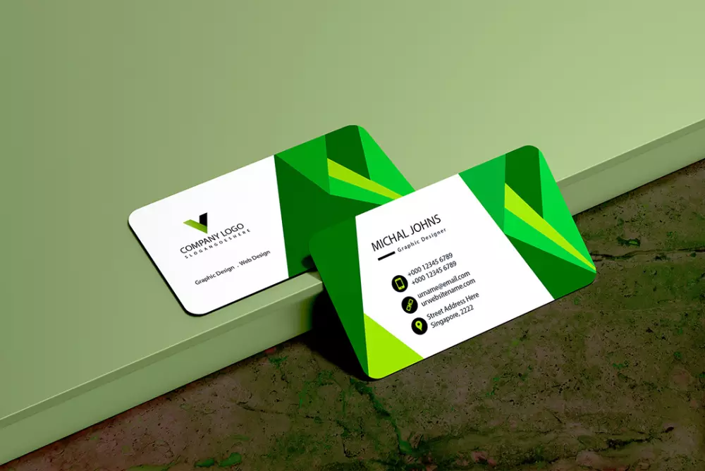 تصميم بطاقة اعمال احترافيه عصريه و جذابة