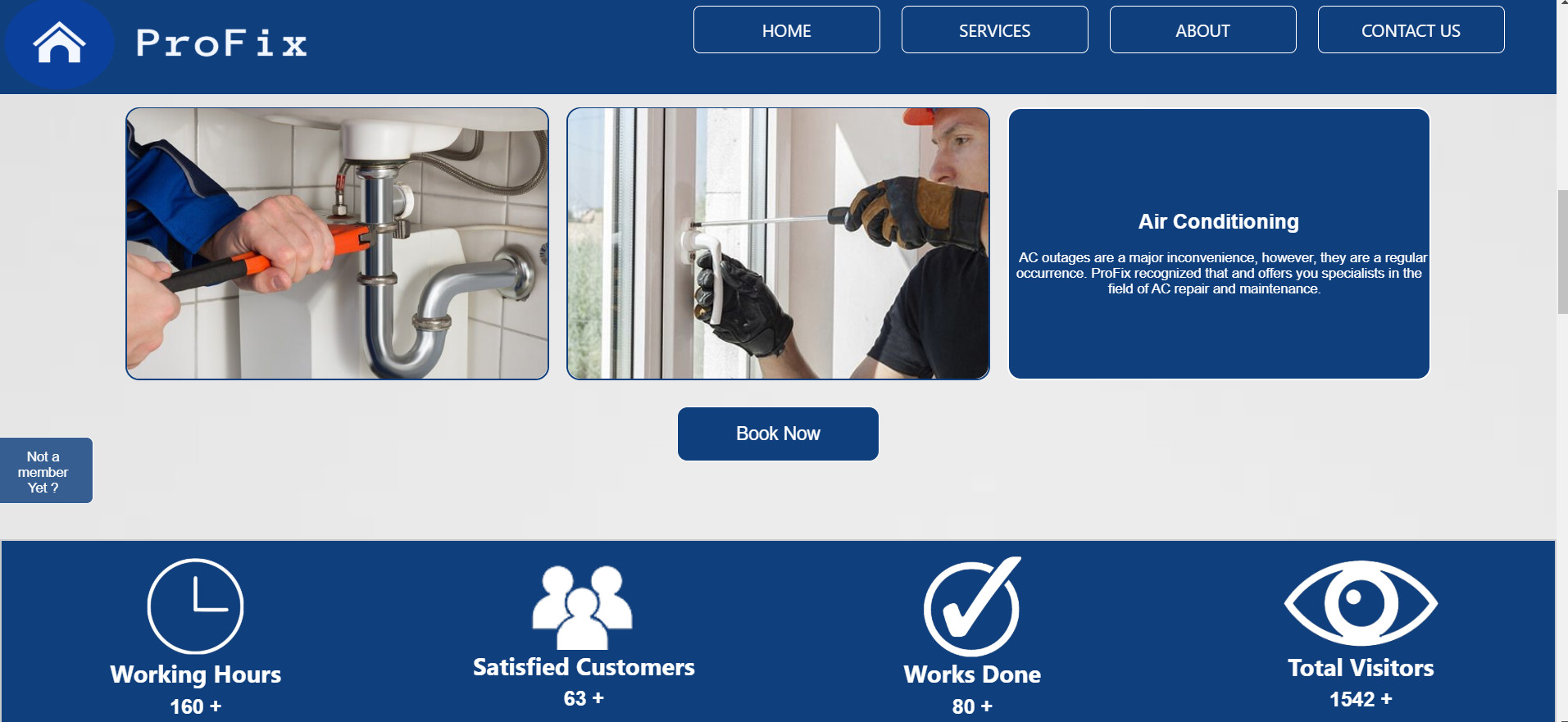 أقوم بتصميم صفحات الويب بإستخدام HTML, CSS, Js , jQuery , Bootstrap ( صفحة واحدة مقابل 5 دولار )