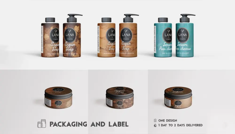 تصميم غلاف أو عبوات packaging design