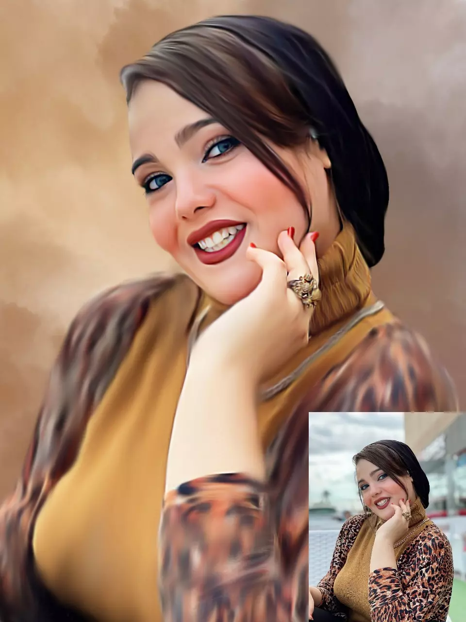 رسم بورتريهات ديجتال