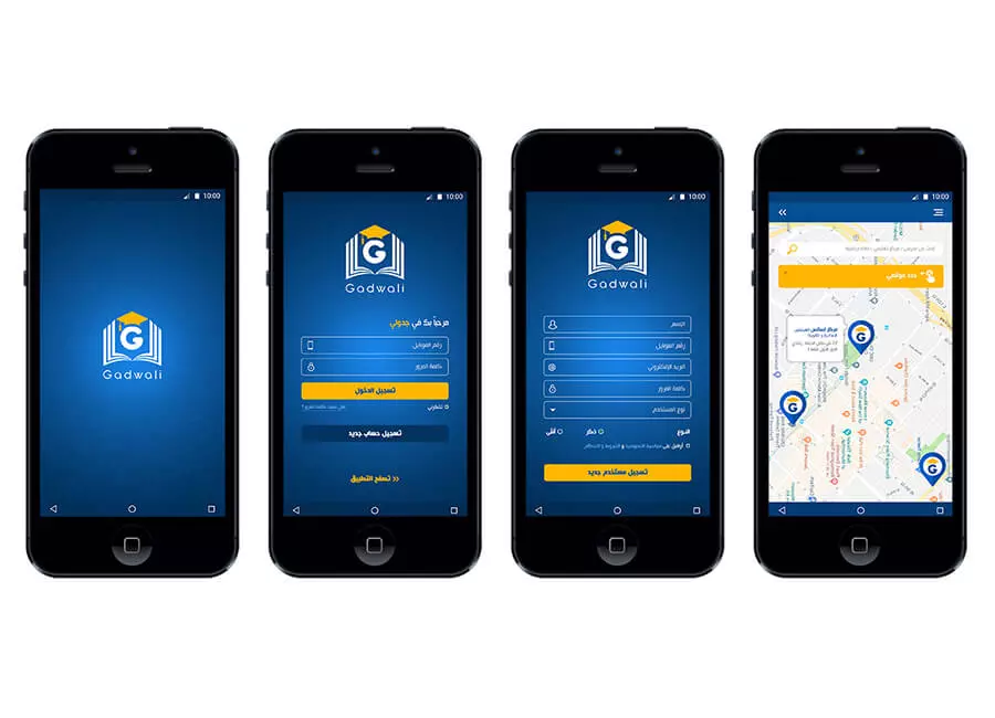 تصميم layouts احترافية (موقع/ تطبيق/ لوحة تحكم)