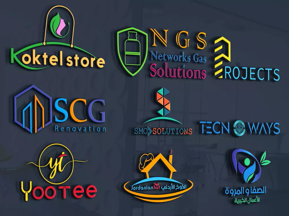 تصميم شعار خاص مبتكر وعصري بسعر مناسب