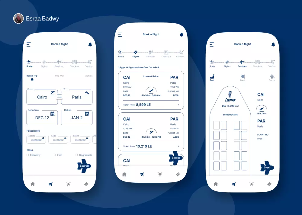 تصميم تجربة وواجهة مستخدم اندرويد او ايفون او ويب UI/UX