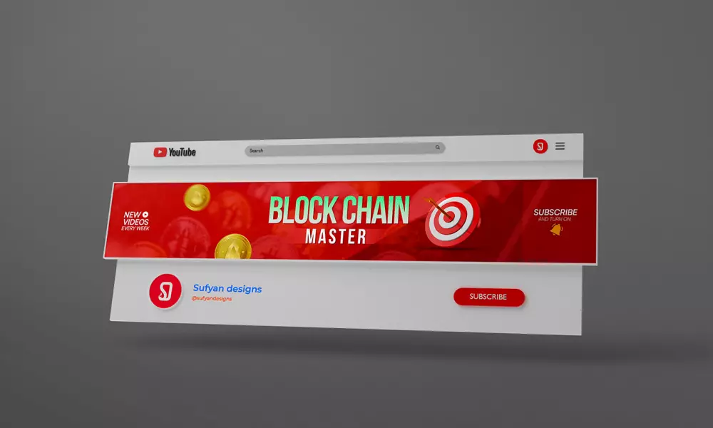 تصميم غلاف اليوتيوب بشكل مميز | Youtube cover