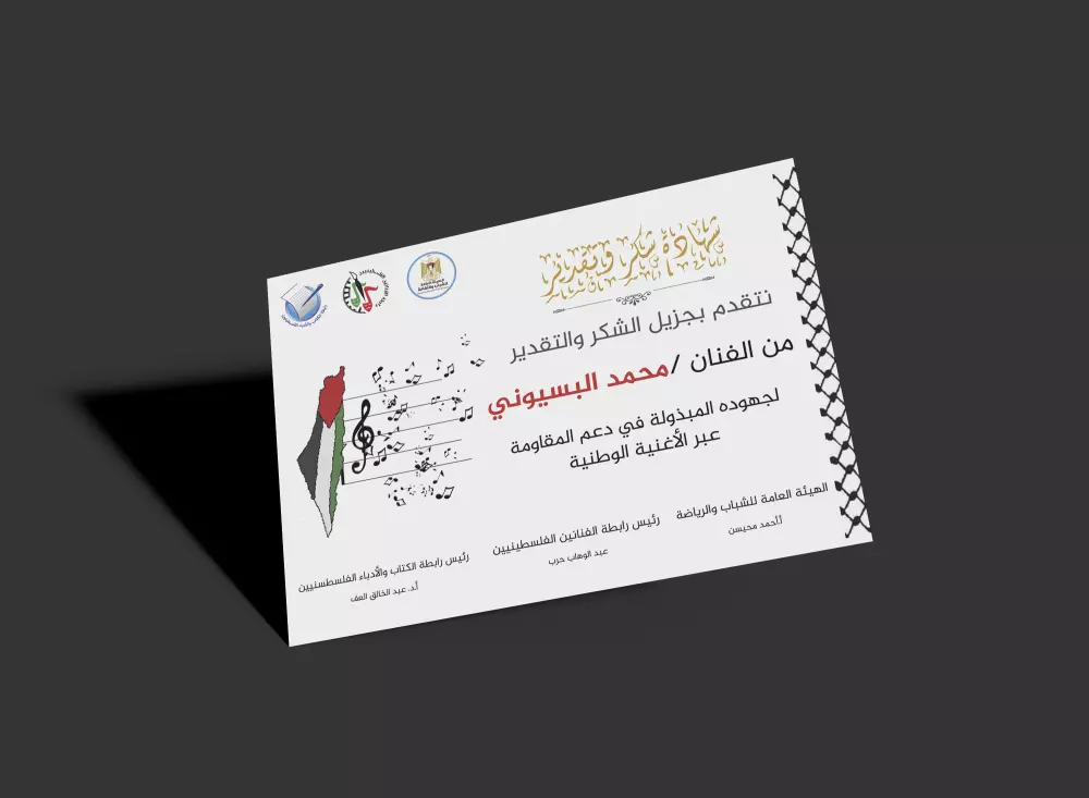 تصميم شهادات بجميع أنواعها بشكل احترافي