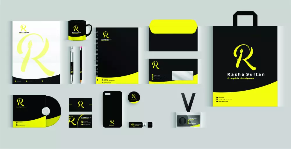 تصميم شعار وهوية بصرية متكاملة logo