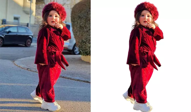 قص وتفريغ 10 صورة  بدقة باستخدام photoshop