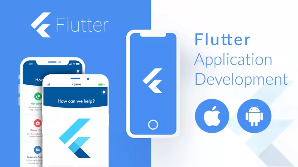 برمجة وتطوير تطبيقات Flutter