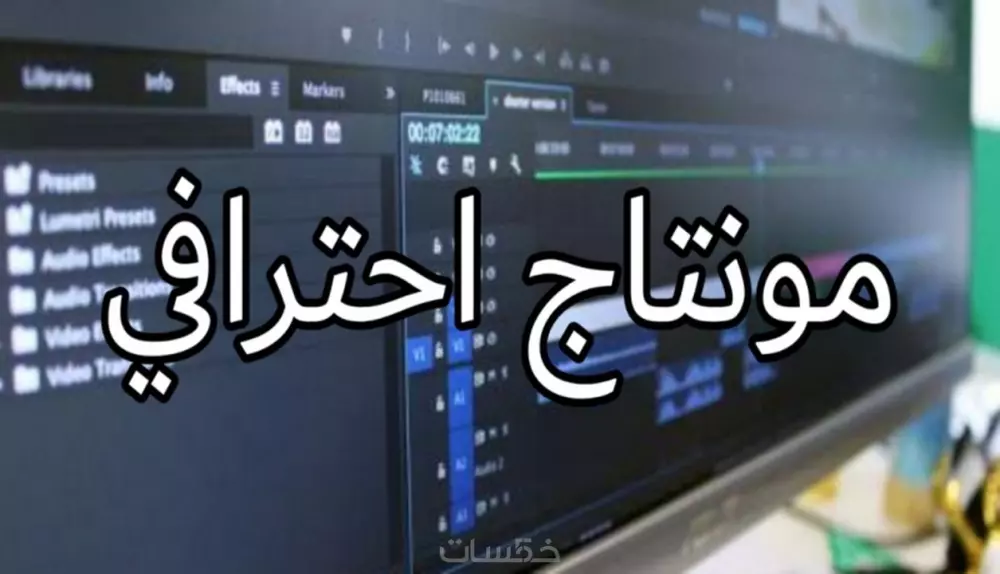 تحرير الفيديوهات<مونتاج> ممتاز