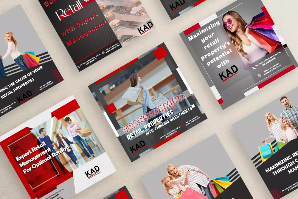 تصميمات سوشيال ميديا عصرية وجذابة