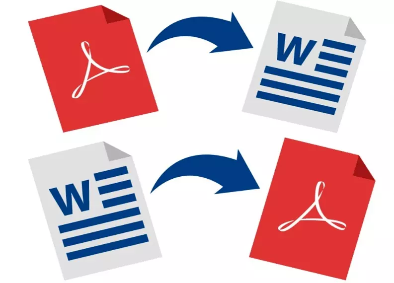 تحويل من Word الي pdf والعكس