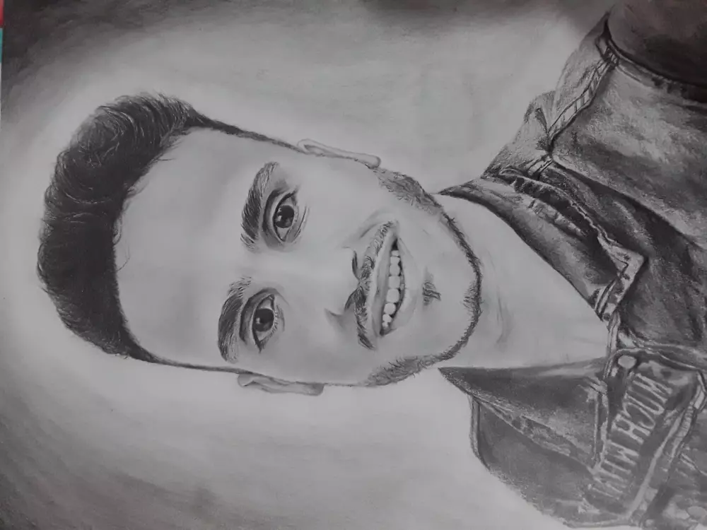 عمل بورتريه للشخص او لمجموعة افراد بالرصاص او الفحم