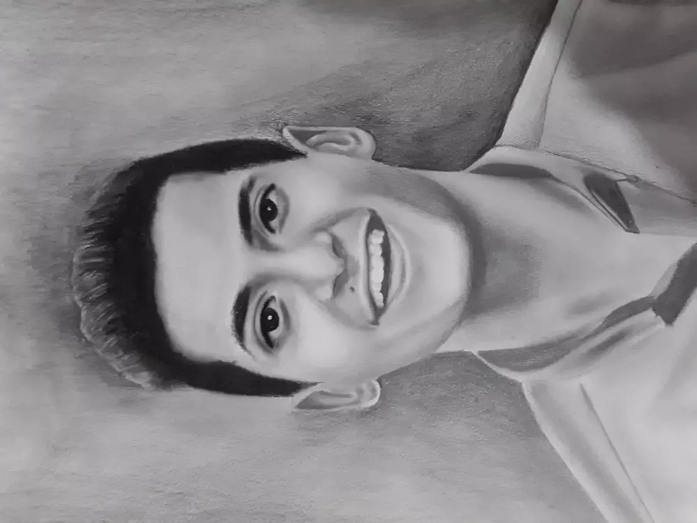 عمل بورتريه للشخص او لمجموعة افراد بالرصاص او الفحم