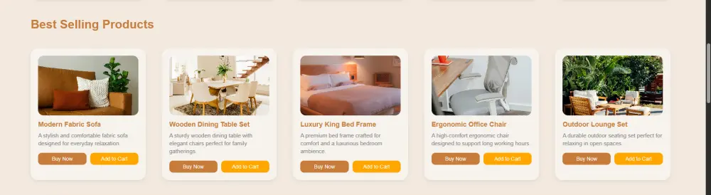 تصميم صفحة ويب ثابتة بـ HTML و CSS — تصميم بسيط وأنيق
