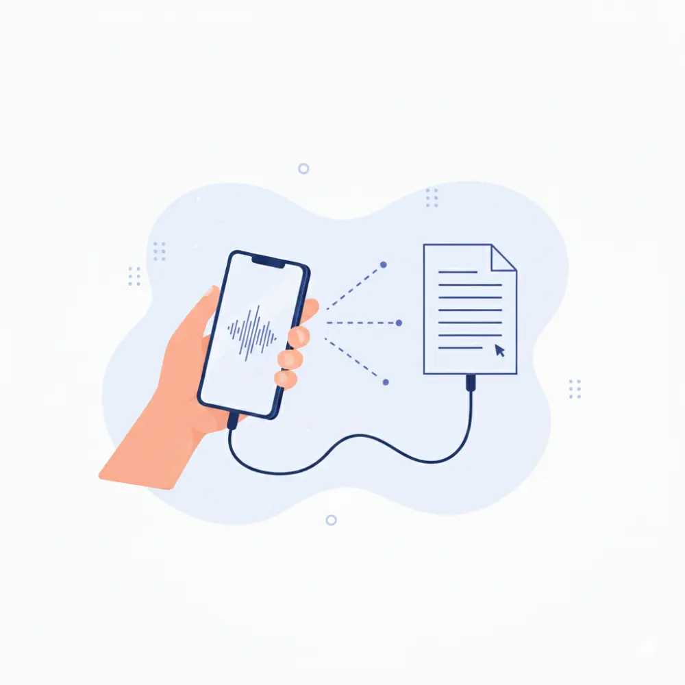 تفريغ محتوى صوتي وفيديو إلى ملفات Word أو PDF