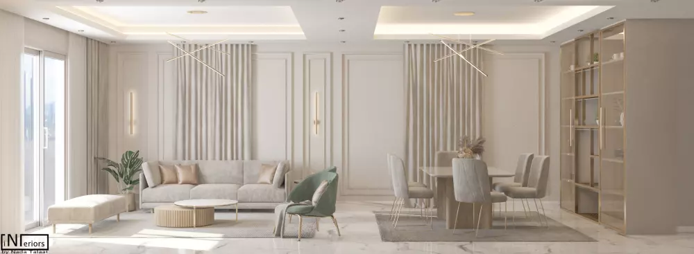 interior design تصميم داخلي (5دولار لكل متر مربع)