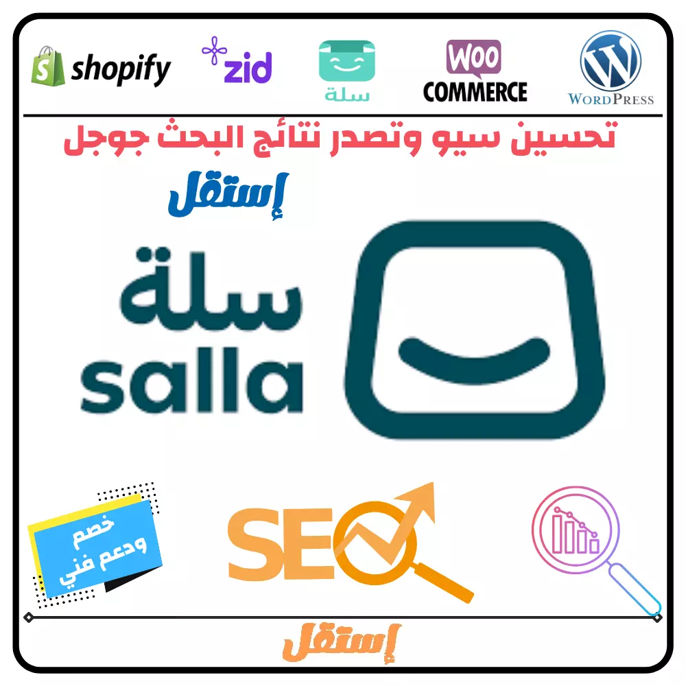 فحص وتحليل السيو لمتجرك الإلكتروني على سلة او زد salla seo