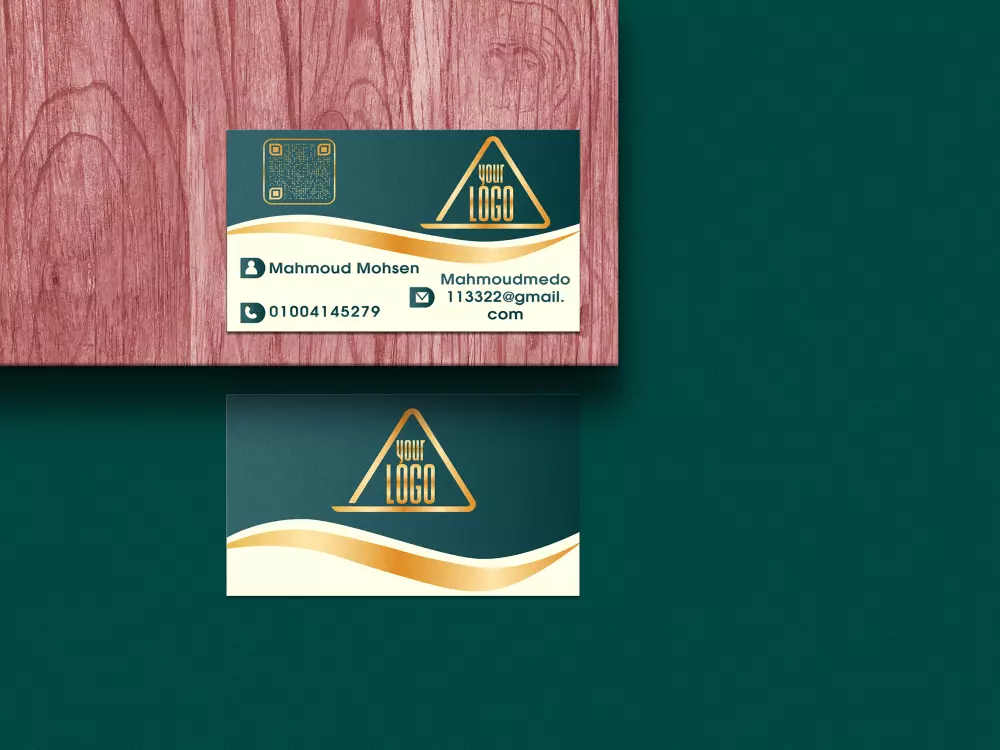 تصميم بطاقه عمل انيقه وجذابه (بيزنس كارت)
