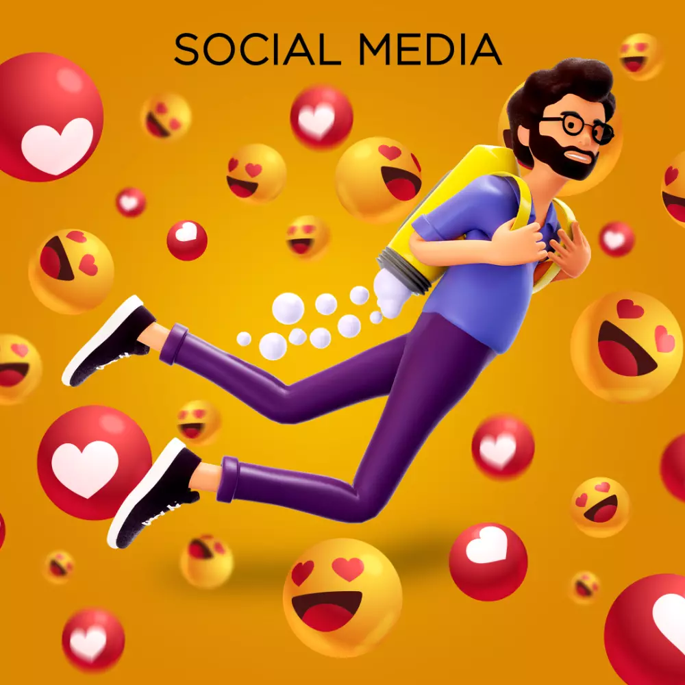 تصميمات السوشيال ميديا والبانر بطريقه عصرية