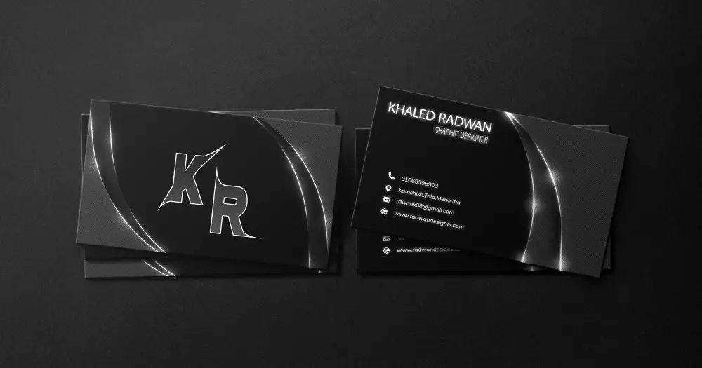 سوف اقدم تصميم بطاقات عمل احترافية