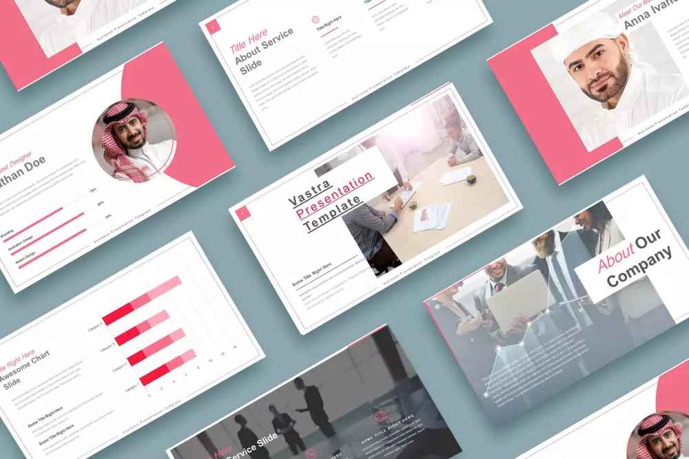 تصميم عرض باوربوينت بريزنتيشن احترافي مع انفوجرافيك