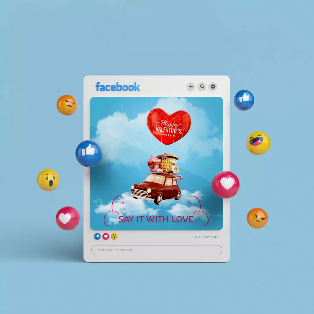 تصميم  بوست سوشيال  احترافي