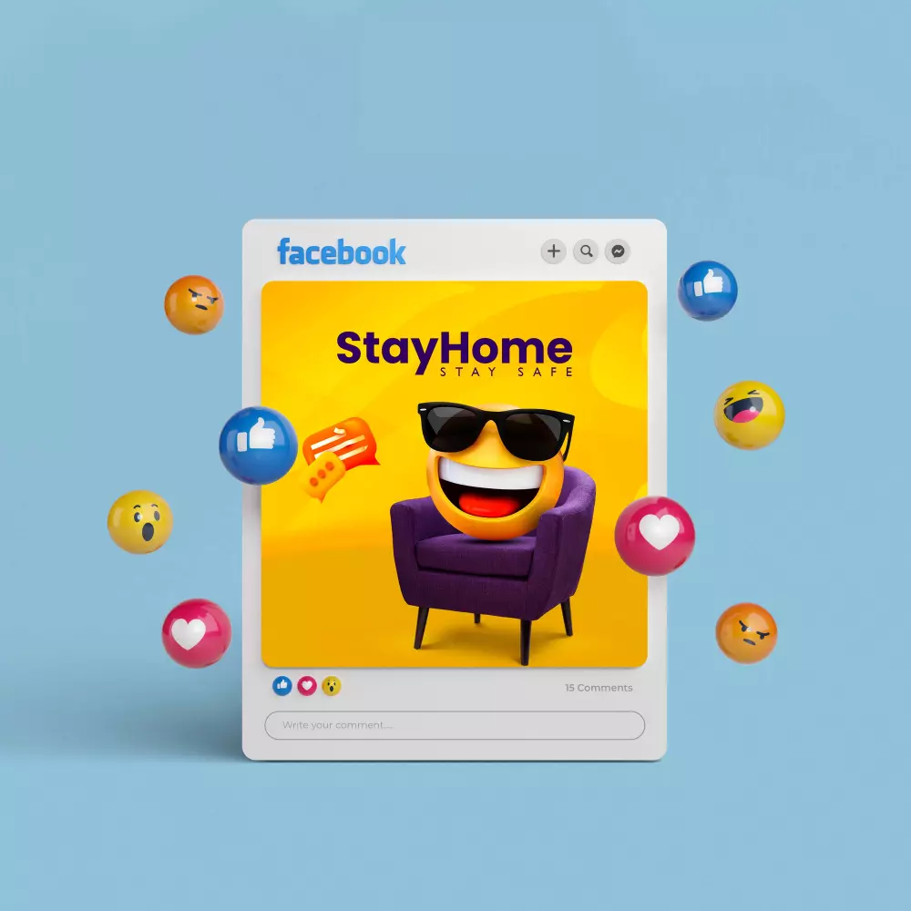 تصميم  بوست سوشيال  احترافي